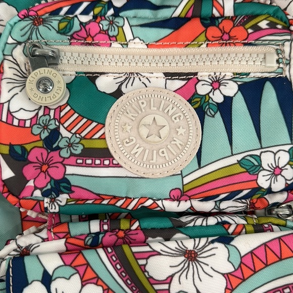 Kipling Floral Patterned Packable Backpack - Picture 2 of 6